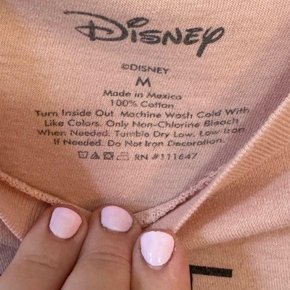 Disney's Oliver & Company Georgette Perfect Isn't Easy T-Shirt Size Medium Pink - Picture 3 of 6